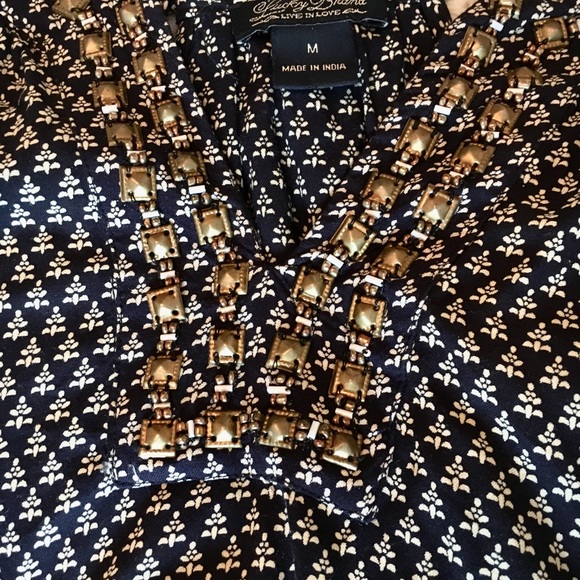 Lucky Brand Beaded Tank Dress - Picture 4 of 7